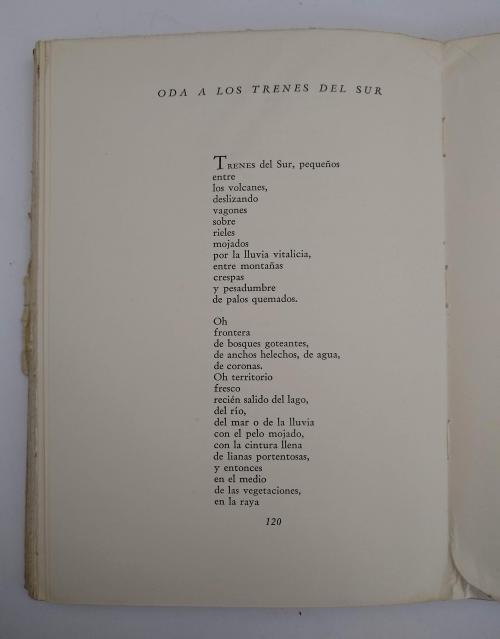 Neruda, Pablo  : Navegaciones y regresos