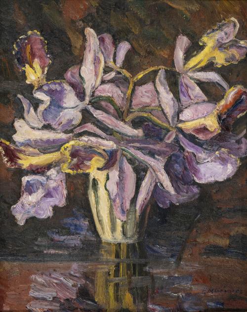 Pedro Nel Gómez Colombia, 1899 - 1984 : [Orquídeas], sin fe