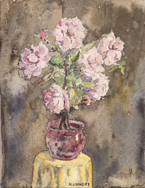 Rafael Sáenz Moreno Colombia, 1910 - 1998 : [Rosas], 1983