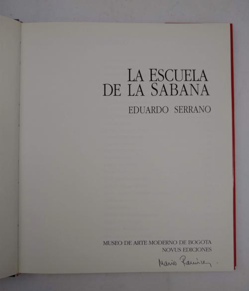 Serrano, Eduardo : La escuela de la Sabana 