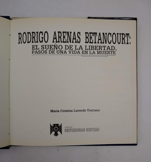 Laverde Toscano, María Cristina : Rodrigo Arenas Betancourt