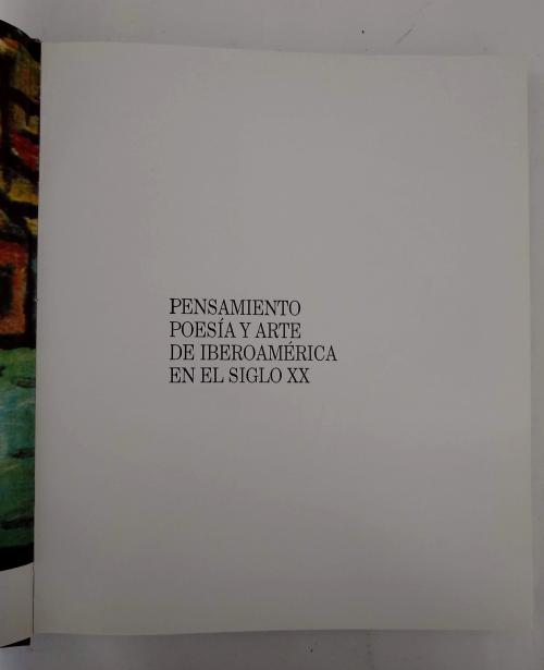 Pensamiento poesía y arte de iberoamérica en el siglo XX