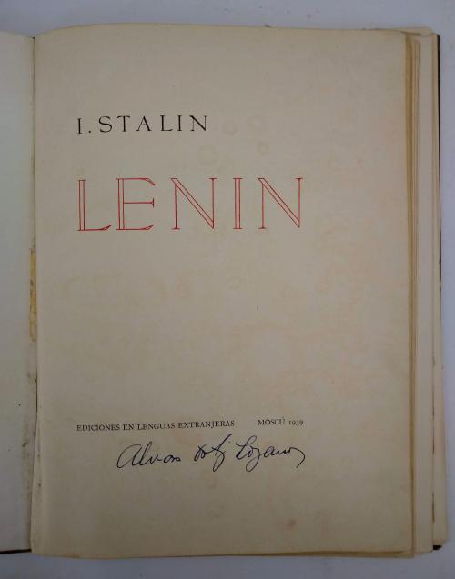 I. Stanlin Lenin