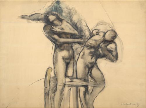 Luis Caballero Colombia, 1943 - 1995 : Sin título, 1973