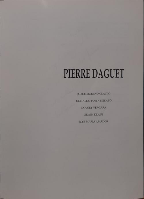Moreno Clavijo, Jorge : Pierre Daguet