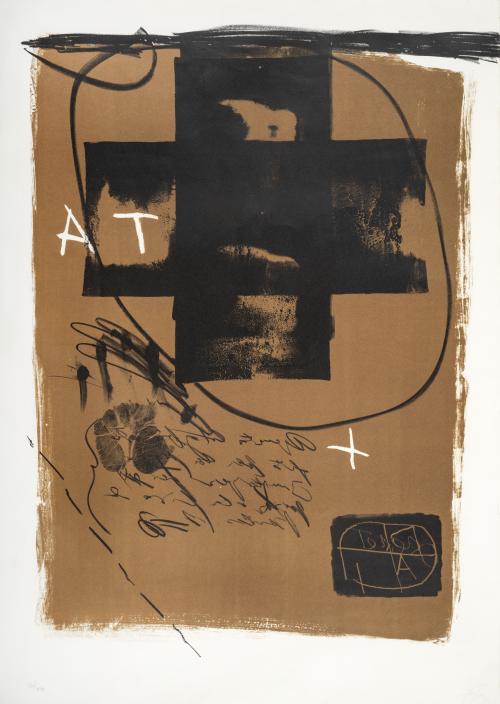 Antoni Tàpies España, 1923 - 2012 : Art 6&#39; 75