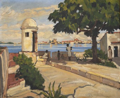 Pierre Daguet Francia, 1903 - 1980 : Pastelillo. Cartagena 