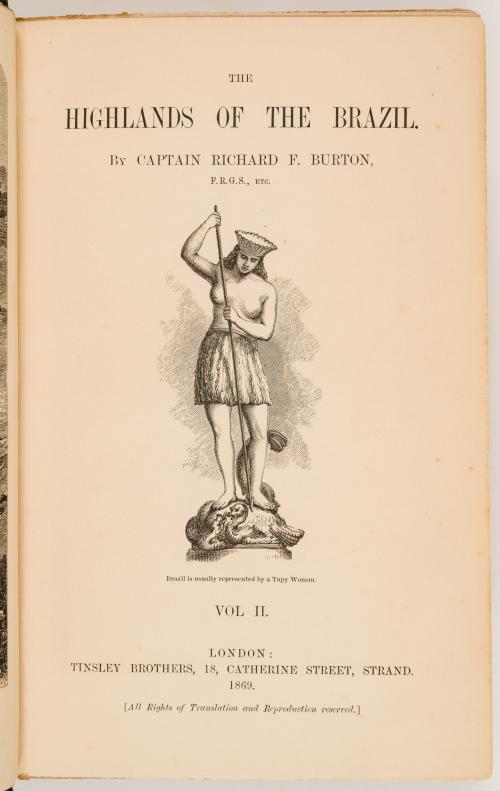 Burton, Richard F.  : The Highlands of Brazil. Vol I y II
