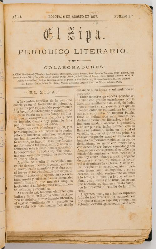 El Zipa: periódico literario
