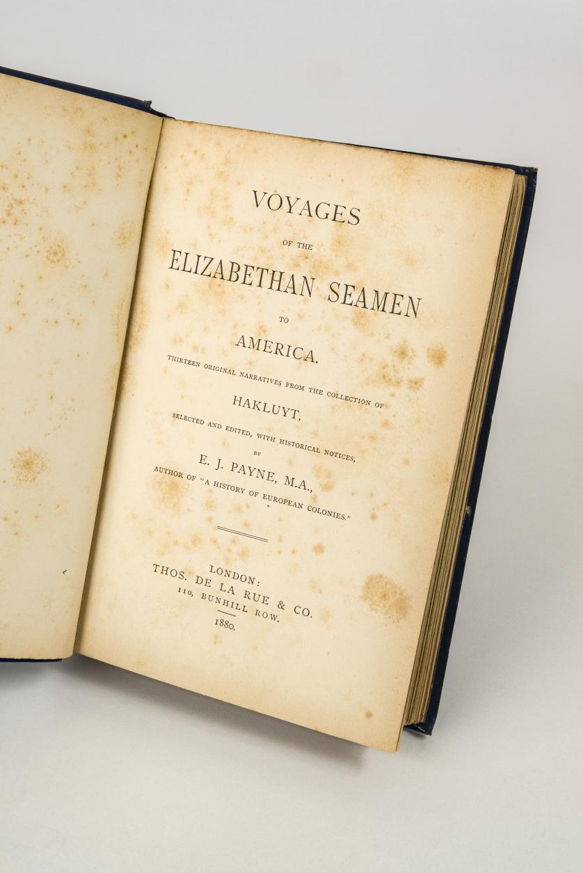 Payne, Edward John / M.A : Voyages of the Elizabethan Seame