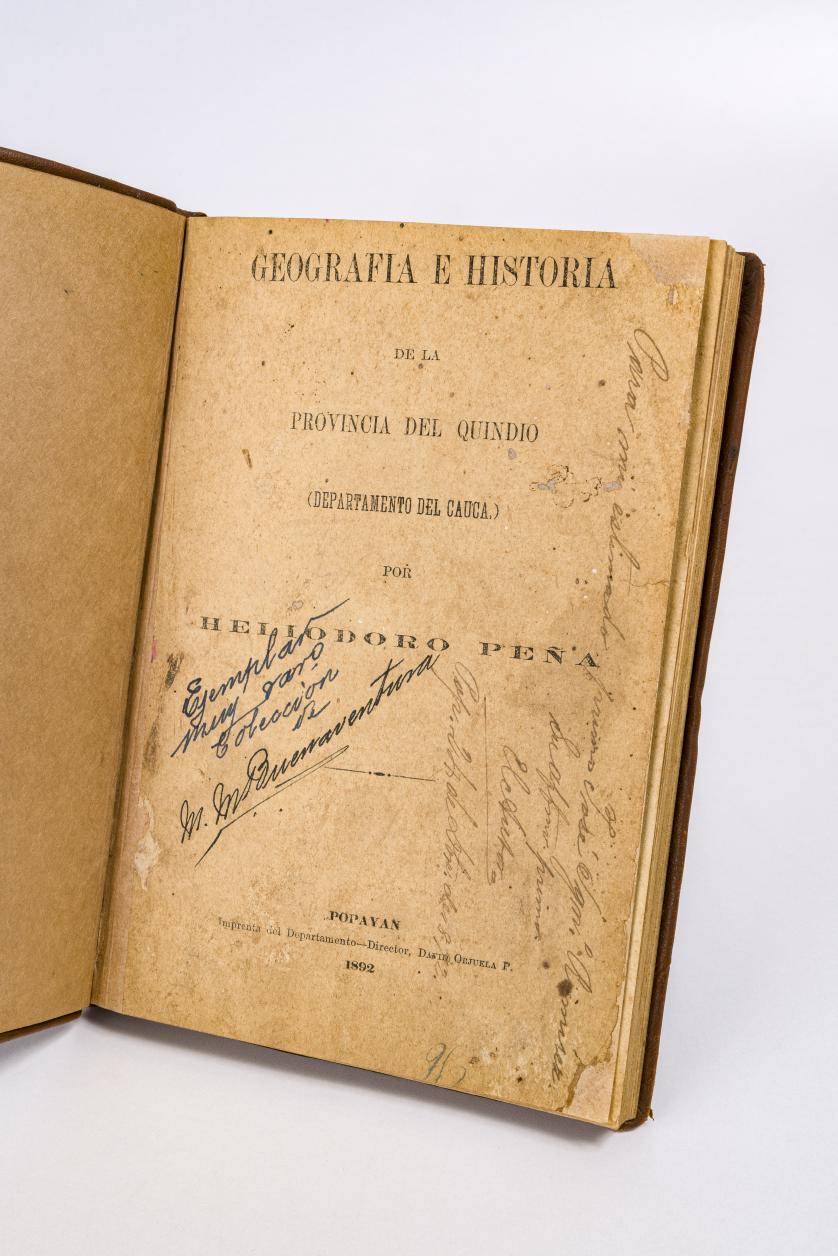 Peña, Heliodoro : Geografía e historia de la provincia del