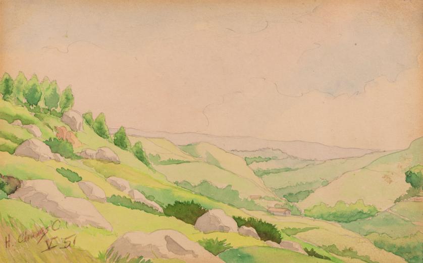 Humberto Chaves (Colombia, 1891 - 1971) : [Paisaje]