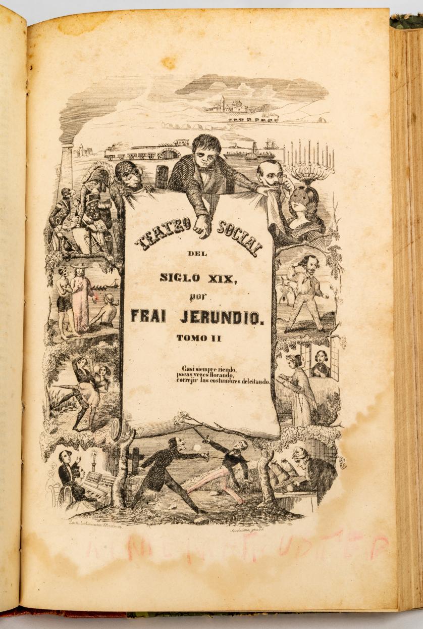 Fray Jerundio : Teatro Social del siglo XIX. Tomos I y II (