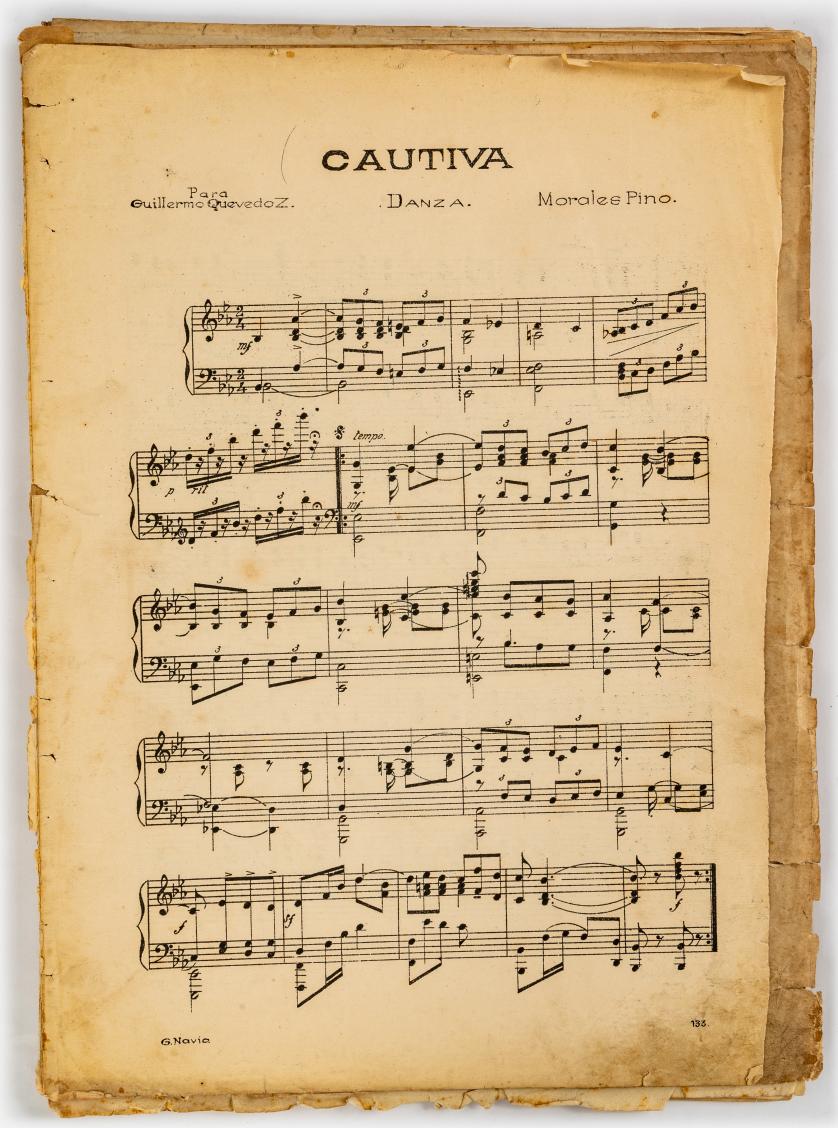 Partituras de Pedro Morales Pino